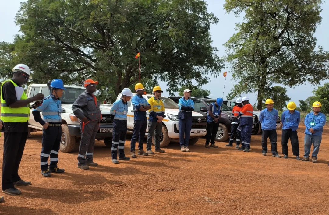 马里锂矿项目进行采矿剥离工程启动典礼