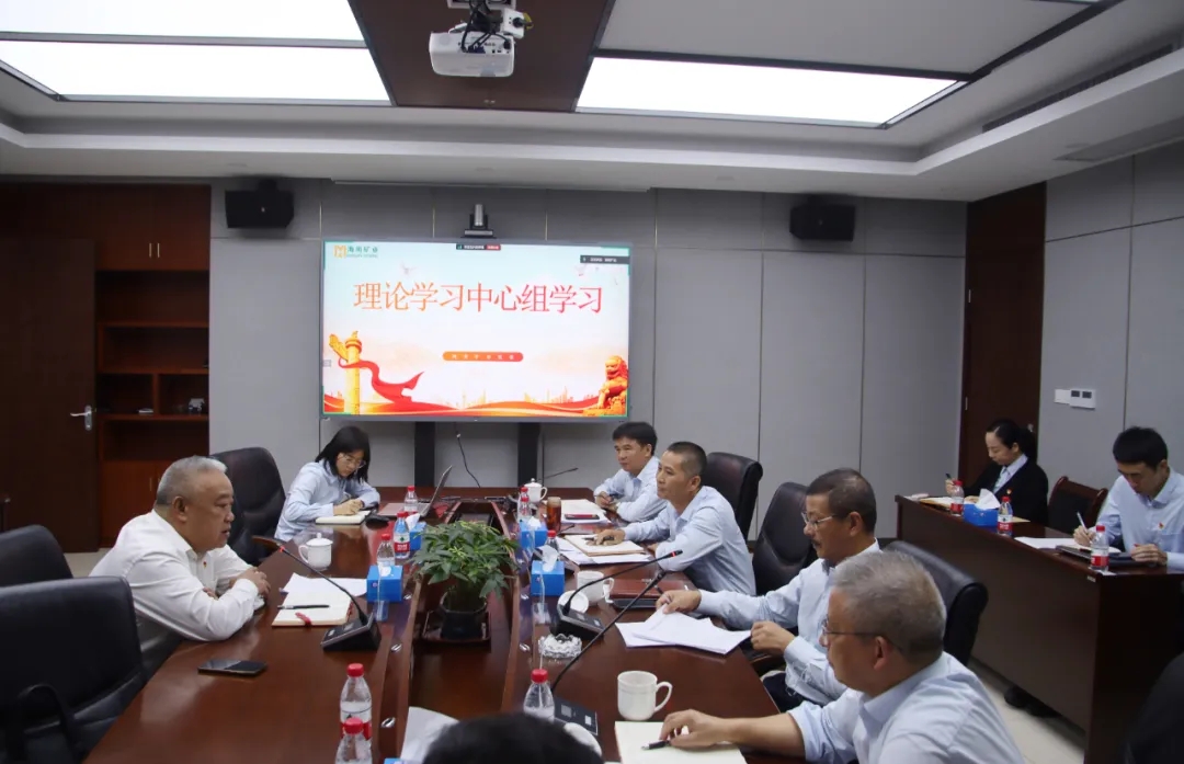 XPJ官网党委召开理论进建中心组进建