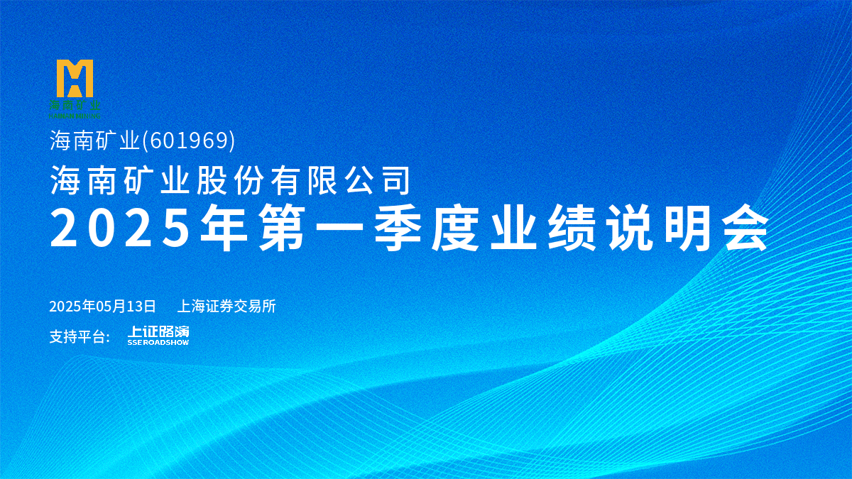 2025年第一季度业绩注明会